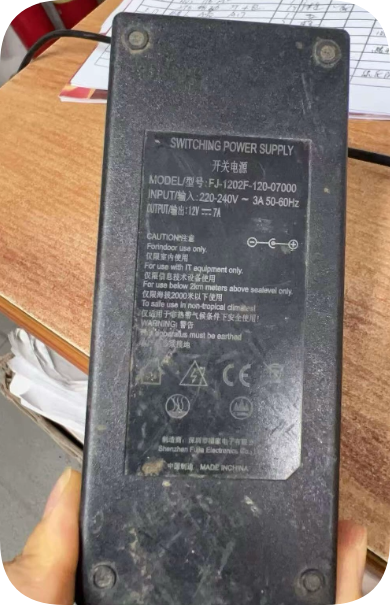 *Brand NEW*Suitable for FJ-1202F-120-07000 Power Adapter 12V 7A 84W Round Mouth DC Charg